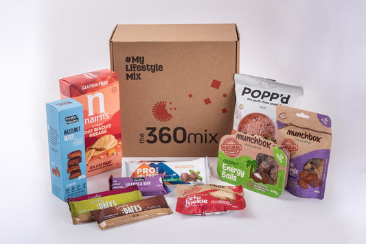 Gluten free box of healthy snacks available all over the UAE | the360mix
