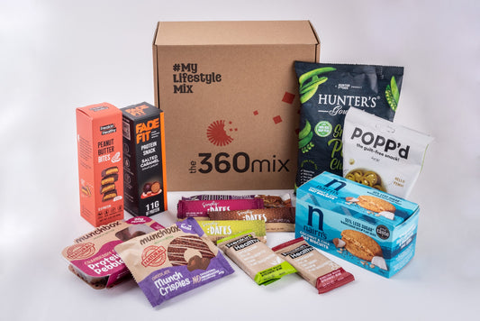 Under 200 kcal box of healthy snacks delivered straight to your door all over the UAE | the360mix